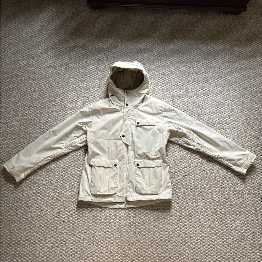 Bonfire Echo cream/white ski/snowboard jacket